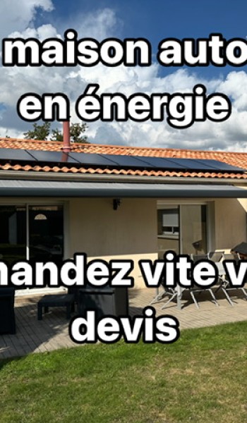 Panneaux photovoltaïques vendée